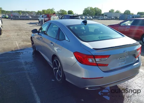 2021 Honda Accord Sport Special Edition из США, поврежденный, VIN 1HGCV1F48MA049169